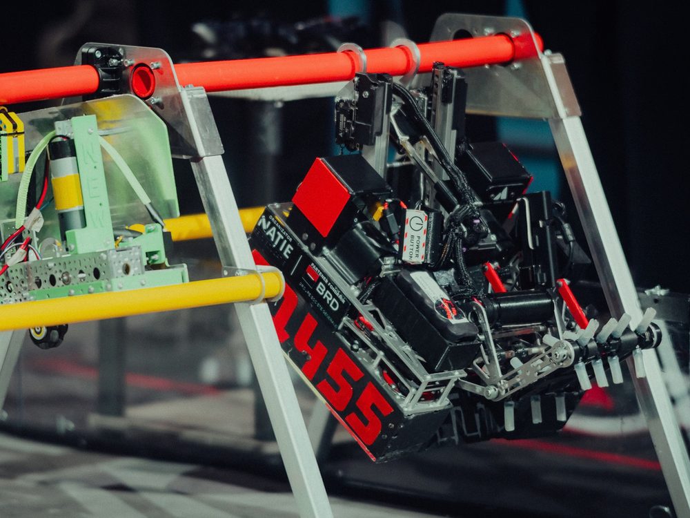 Robotul MK5, construit de membrii echipei în 2024